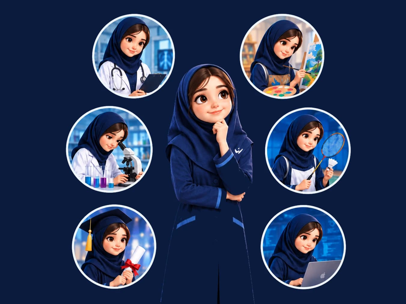 کیف و کتابهای درسی